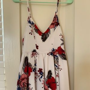 LF- SEEK the label white floral romper